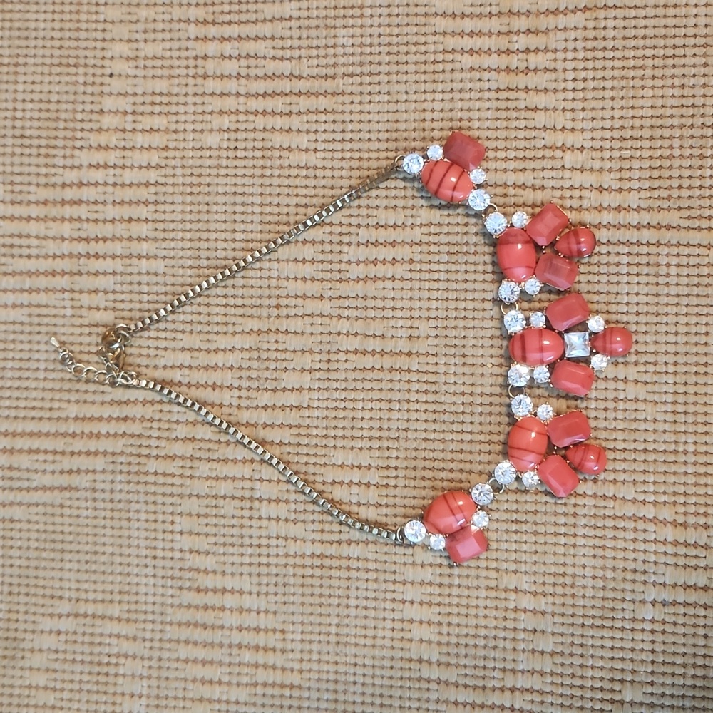 Orange/Red Fun Necklace - Picture 2 of 7